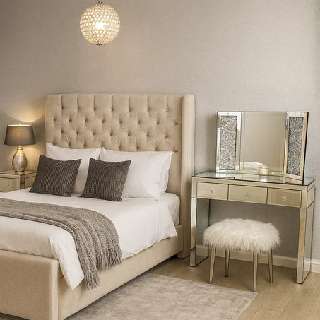 Folding Dressing Table Mirror SY6308