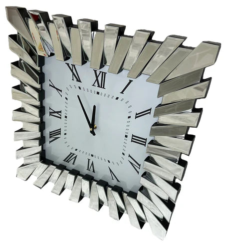 Square Mirrored Clock SY904
