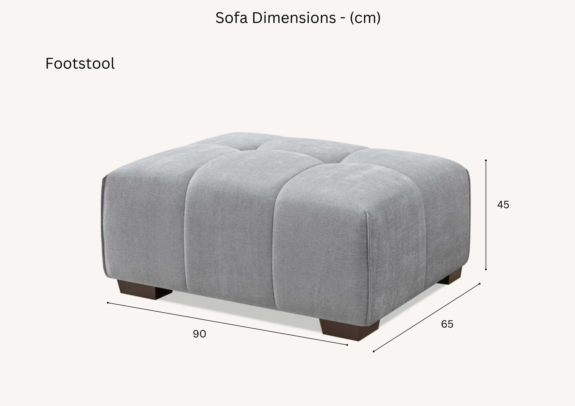Leonard Right/Left Hand Corner Group in Cloudy Grey Boucle