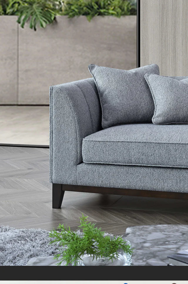 Cooper Right/Left Hand Corner Group in Dolphin Boucle