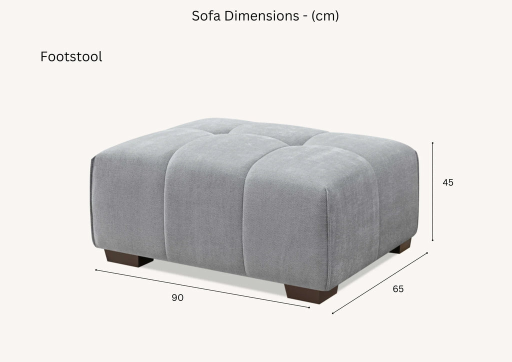 Leonard Right/Left Hand Corner Group in Cloudy Grey Boucle